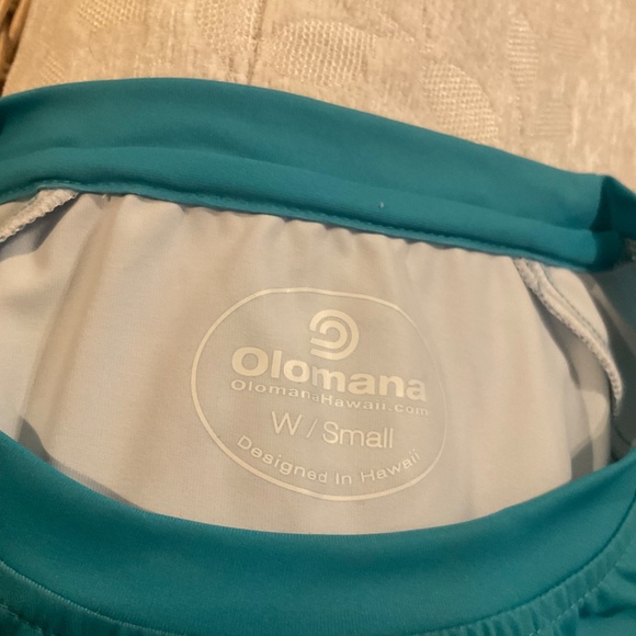 Lanikai Centennial Dry-Fit Teal Women’s Rashguard Shirt - Picture 7 of 7